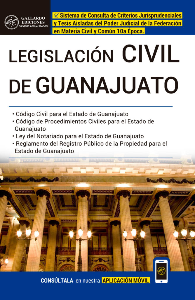 Código Civil de Guanajuato 2019 Legislación Gallardo