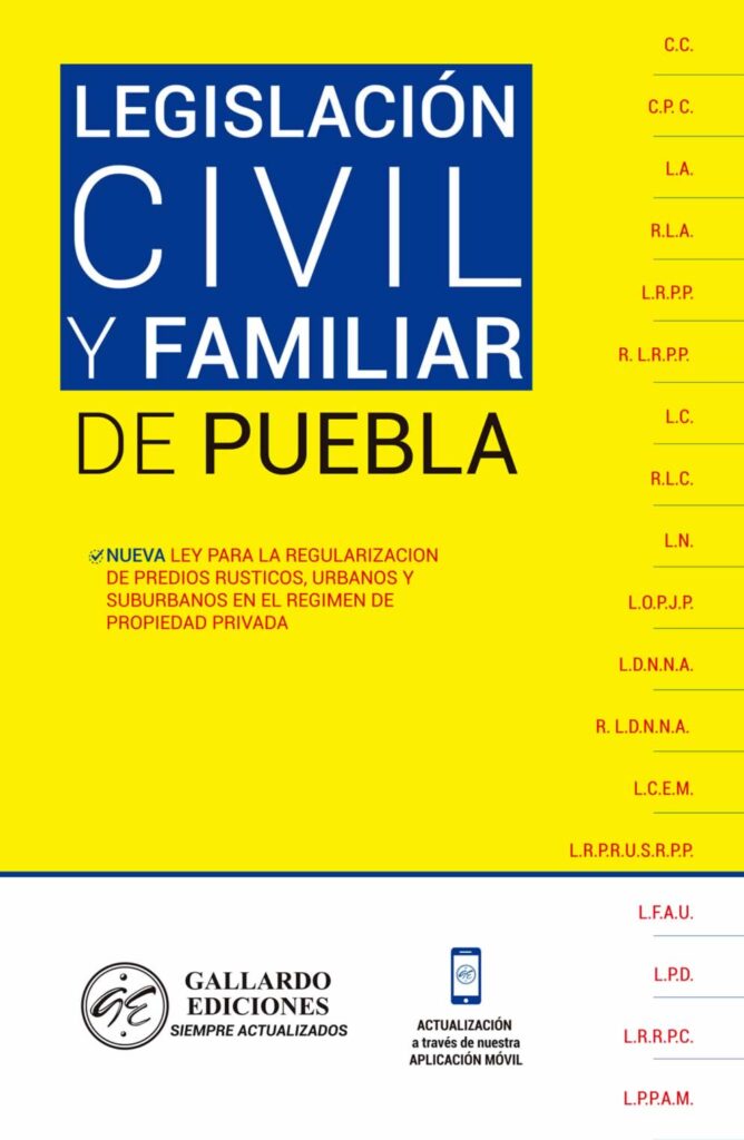 Legislación Civil de Querétaro 2021 Gallardo Ediciones